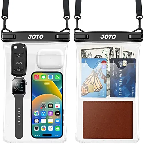 (2 Pack) Large Universal Waterproof Phone Bag | JOTO