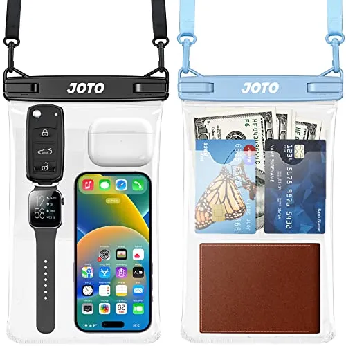 (2 Pack) Large Universal Waterproof Phone Bag | JOTO