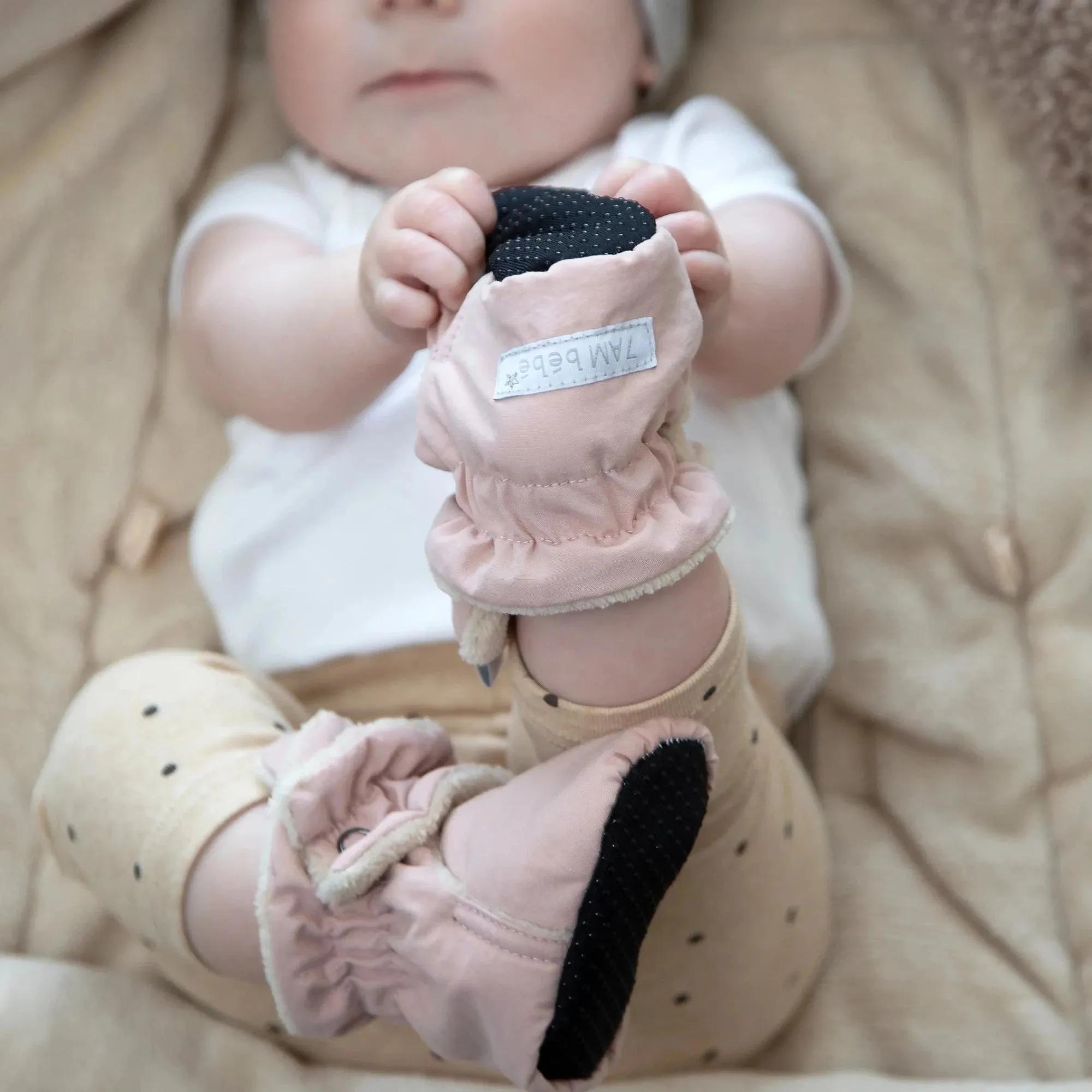 7AM ENFANT Baby Booties - Airy