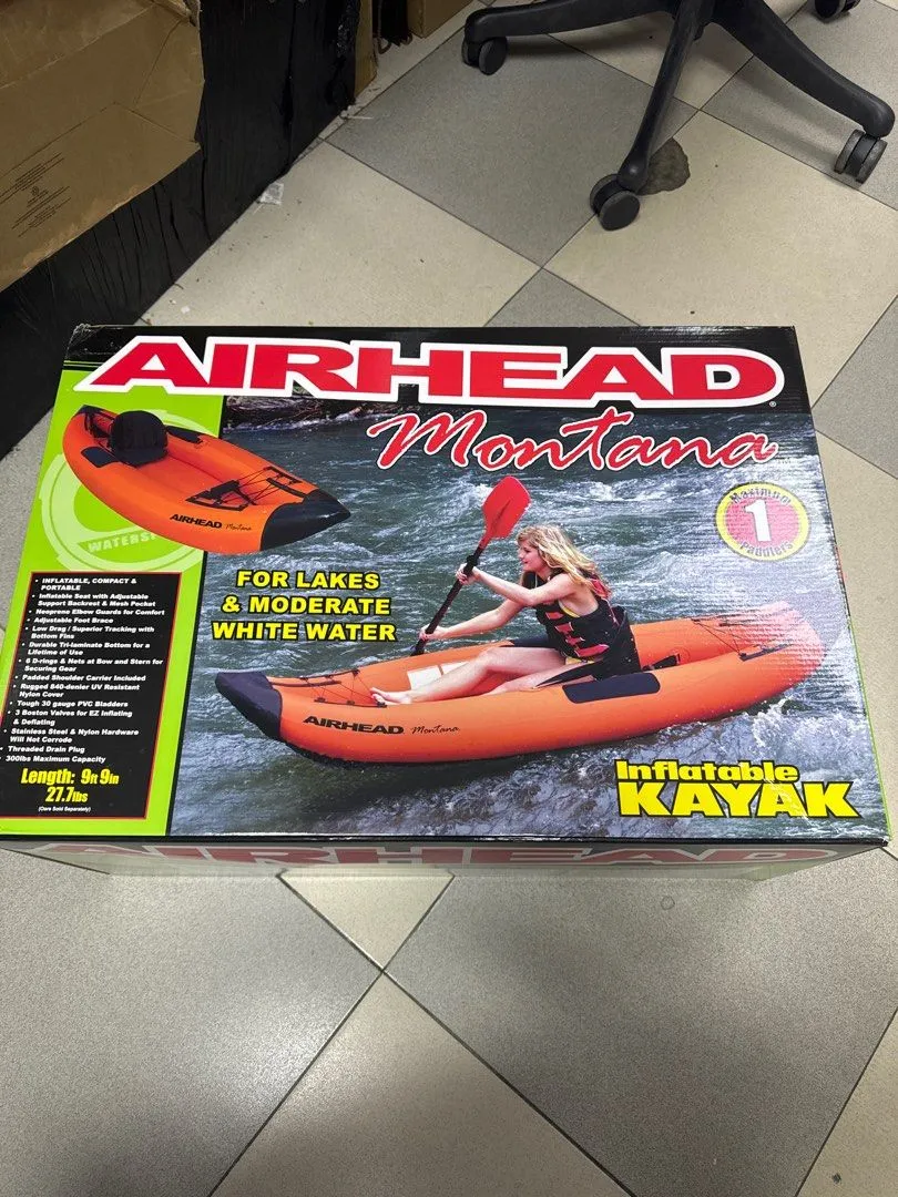 Airhead Montana Inflatable Kayak ,1passenger