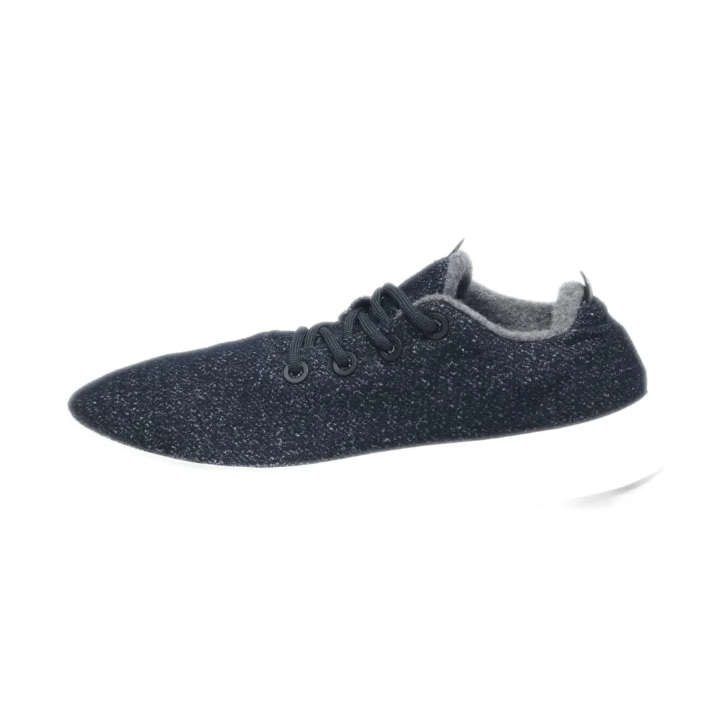 Allbirds Mizzle Plus Low-Top Sneakers Wool Black Colour For Men