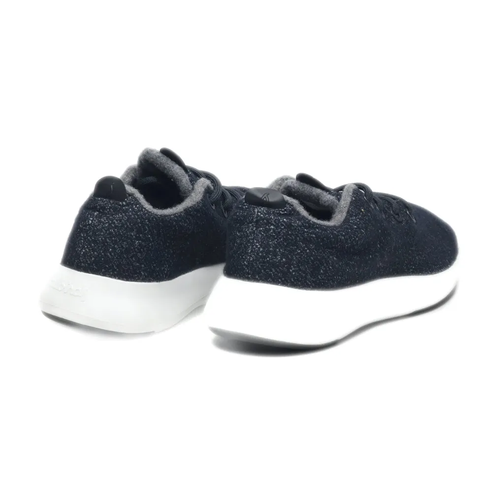 Allbirds Mizzle Plus Low-Top Sneakers Wool Black Colour For Men