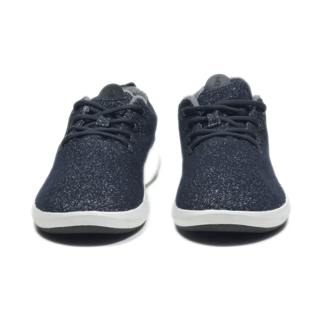 Allbirds Mizzle Plus Low-Top Sneakers Wool Black Colour For Men