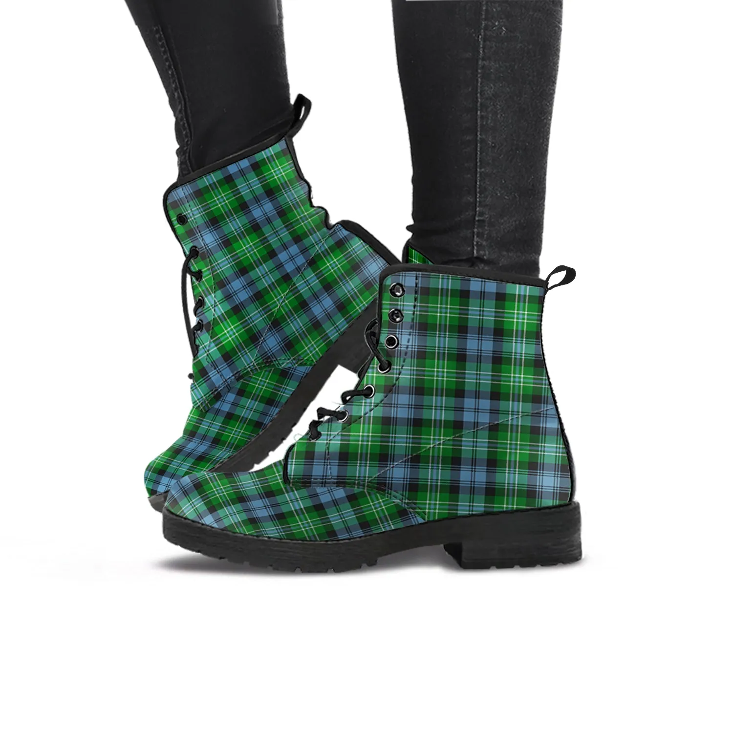 Arbuthnot Ancient Tartan Leather Boots