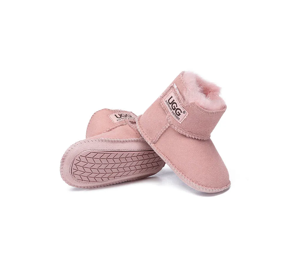 AUSTRALIAN SHEPHERD® UGG Australian Sheepskin Baby Bootie Gift Box Eliana