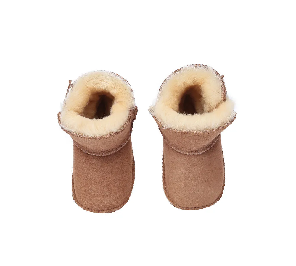 AUSTRALIAN SHEPHERD® UGG Australian Sheepskin Baby Bootie Gift Box Eliana