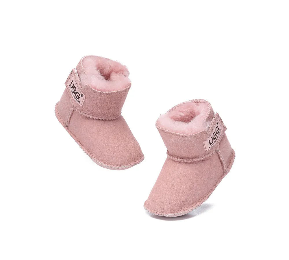 AUSTRALIAN SHEPHERD® UGG Australian Sheepskin Baby Bootie Gift Box Eliana