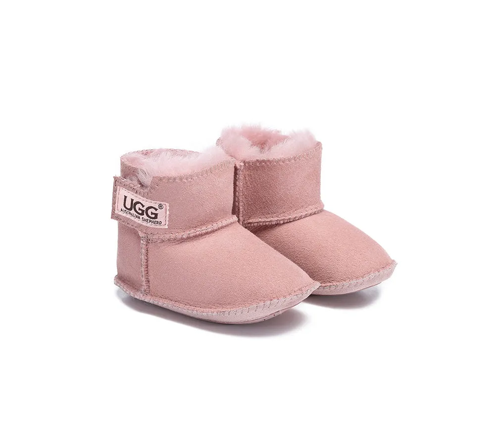 AUSTRALIAN SHEPHERD® UGG Australian Sheepskin Baby Bootie Gift Box Eliana