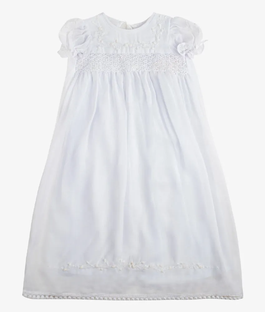 Baby Christening Robe Set - White (Pre-Order)