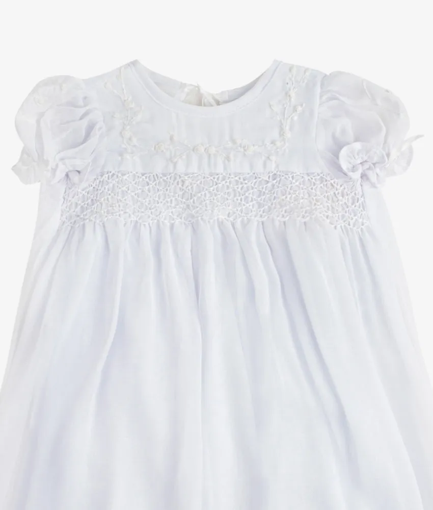 Baby Christening Robe Set - White (Pre-Order)