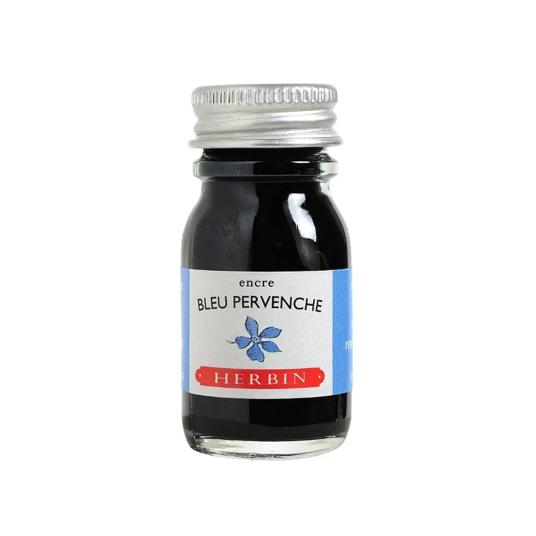 Bleu Pervenche Herbin Fountain Pen Ink Bottle 10ml