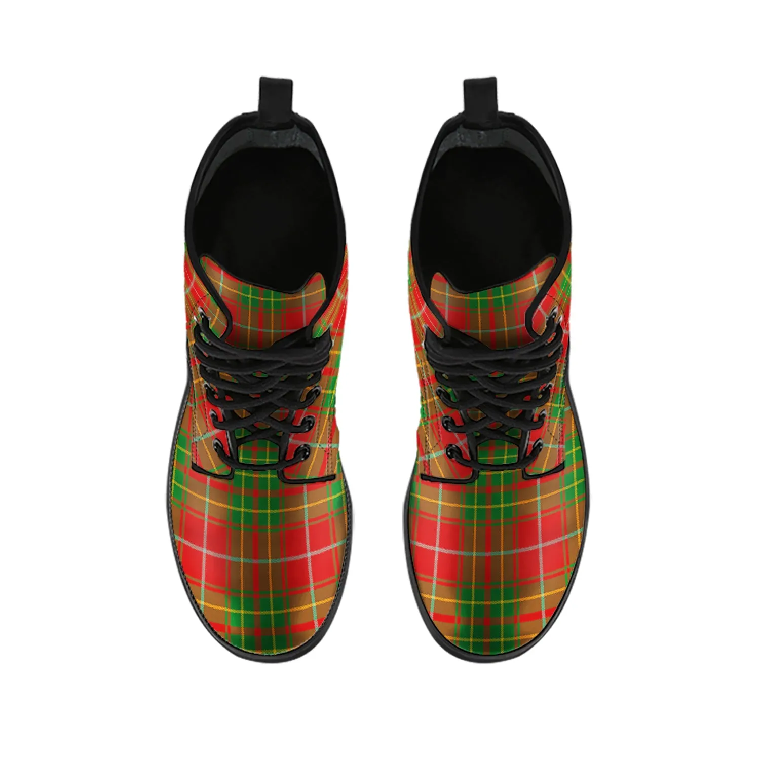 Burnett Tartan Leather Boots