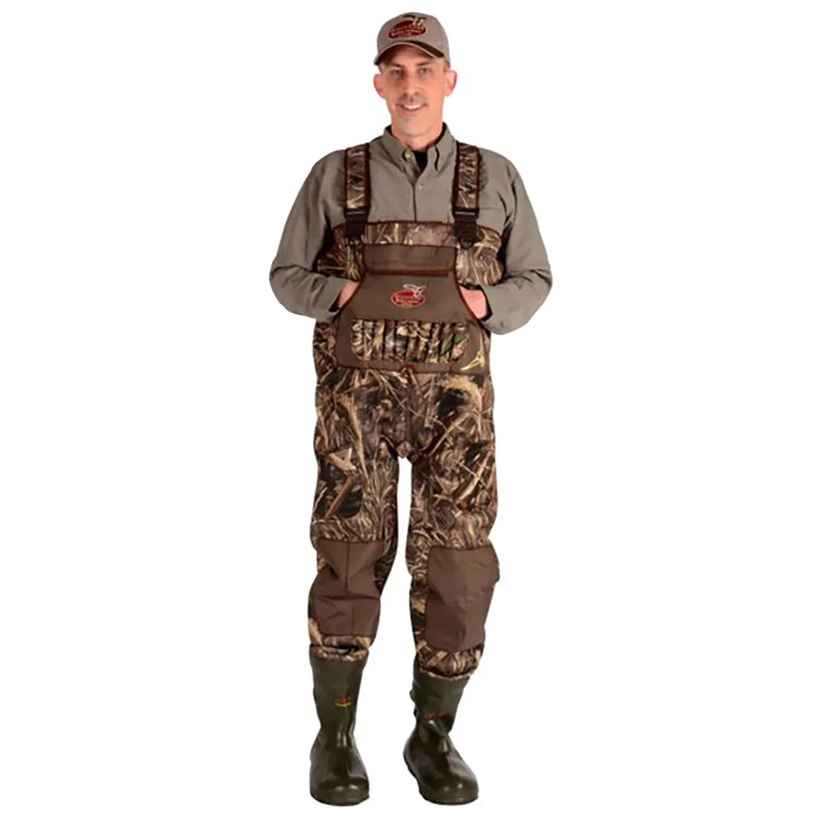 Caddis Mens Regular Realtree Max-5 1600 gram 5.0mm Durastretch Waders