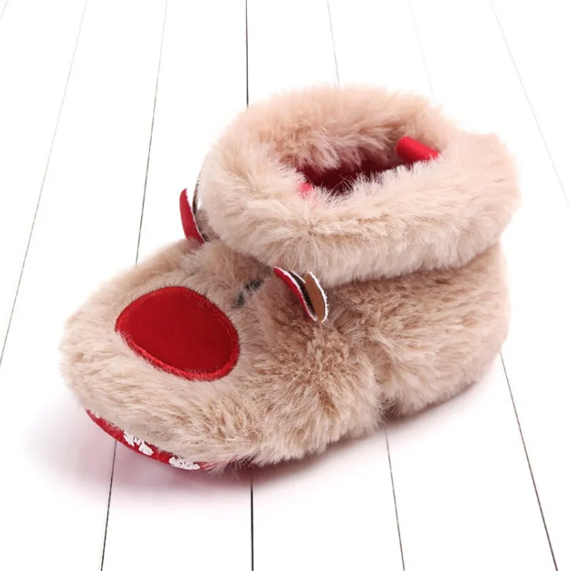 Christmas Reindeer non-slip Booties