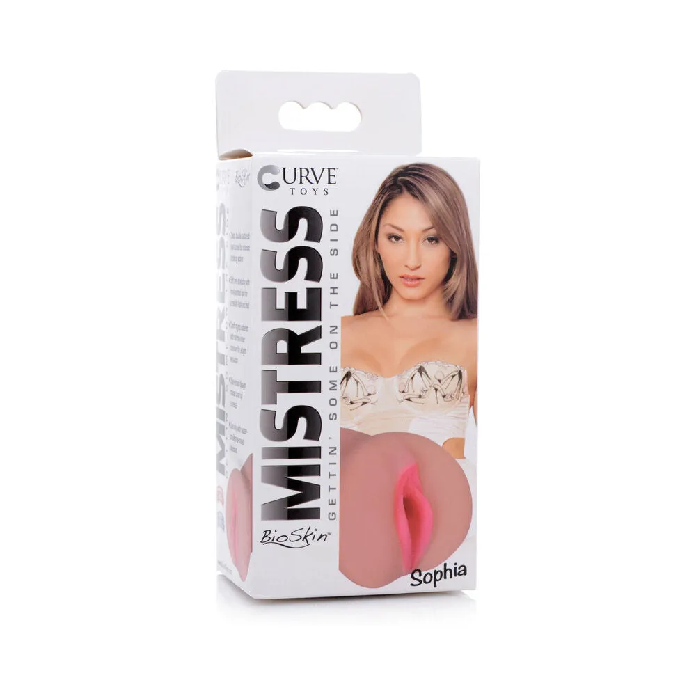 Curve Toys Mistress Sophia Vaginal Stroker Tan