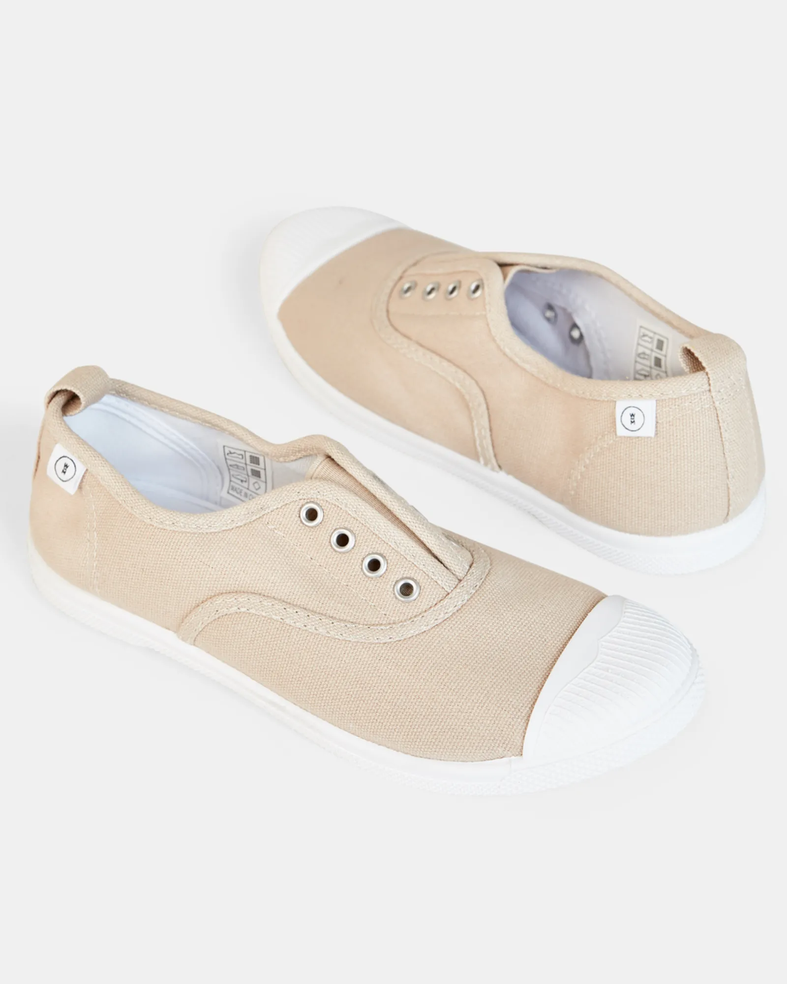 Euro Canvas Plimsole - Sand