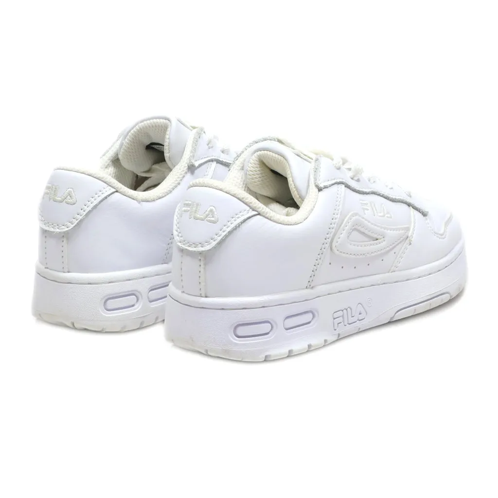 Fila Fila Lnx White - White Fashion Sneakers Sneakers Canvas White Colour For Kids