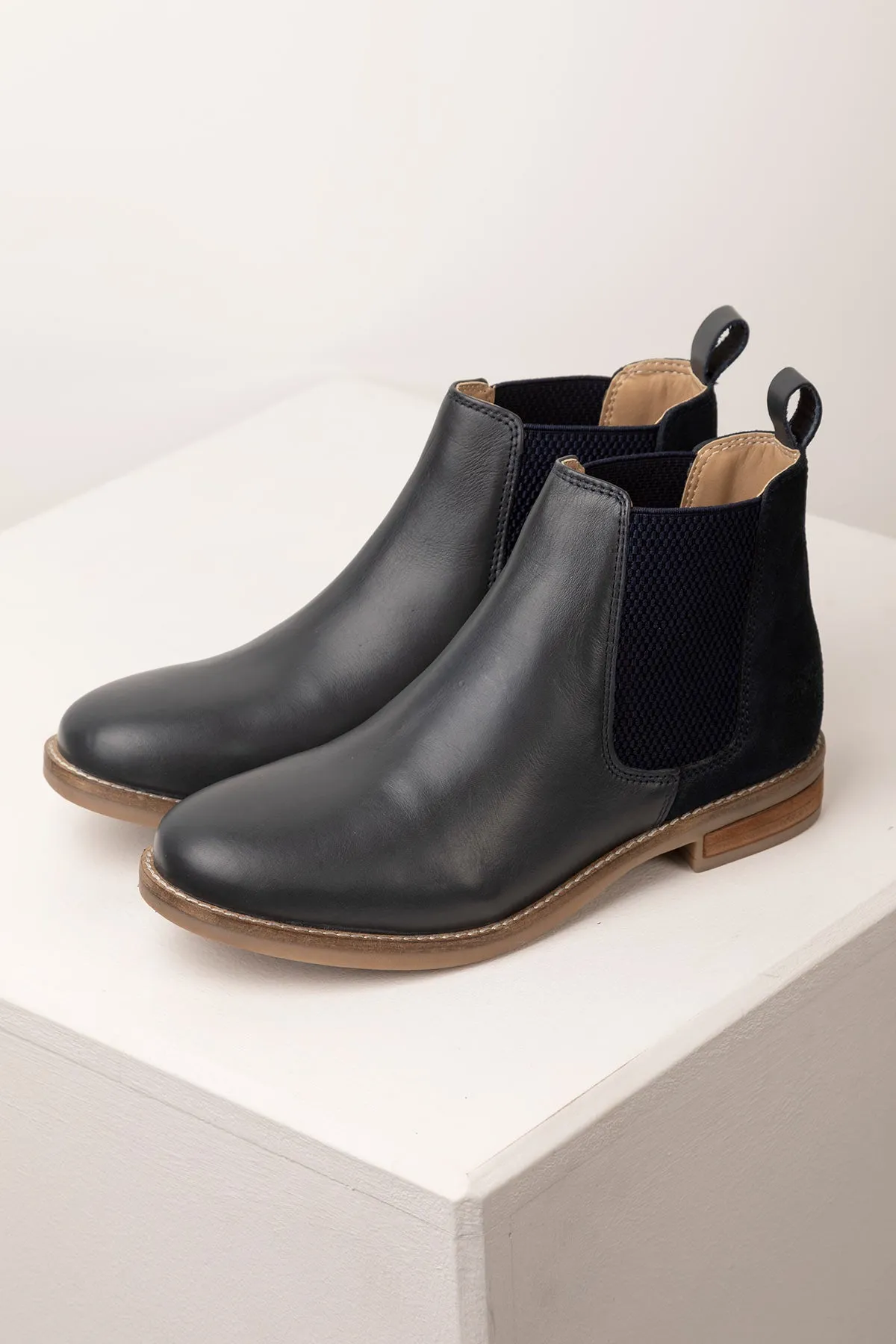 Ladies Leather Chelsea Boots - Kirby