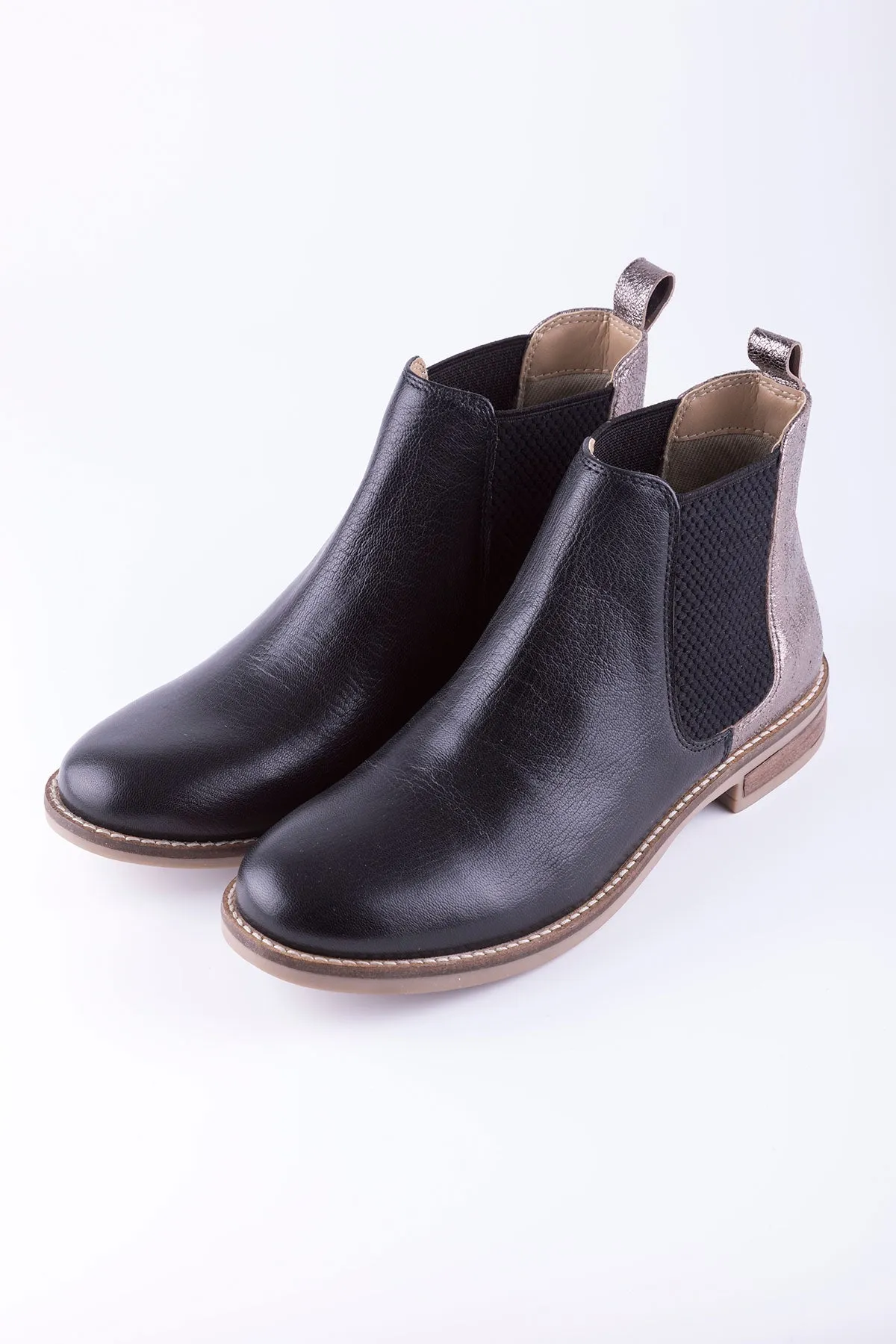 Ladies Leather Chelsea Boots - Kirby