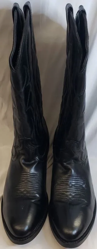 Luke -- Men's 15" Western Boot -- Black