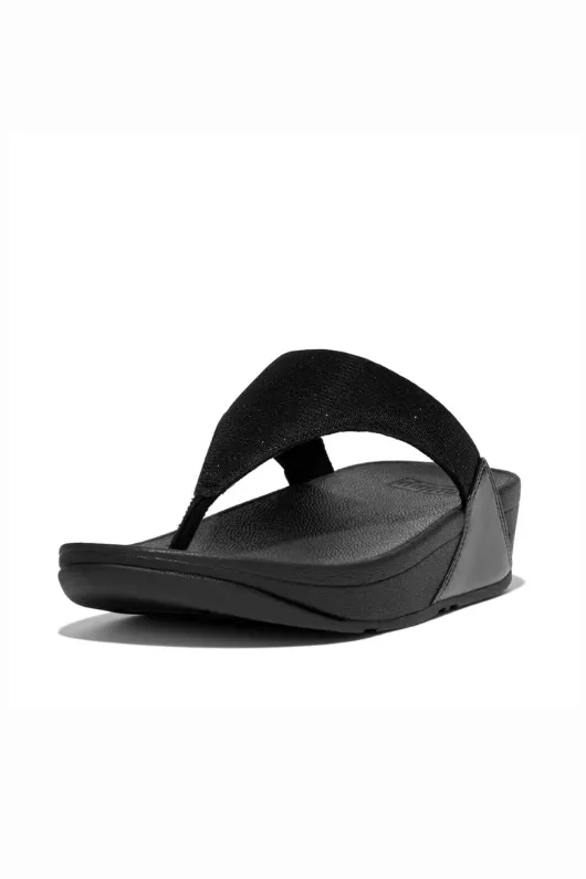 Lulu Shimmerlux Toe-Post Sandals