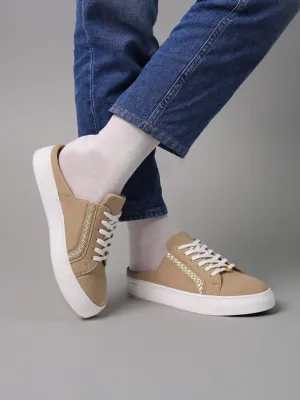 Nicola Khaki Sneakers