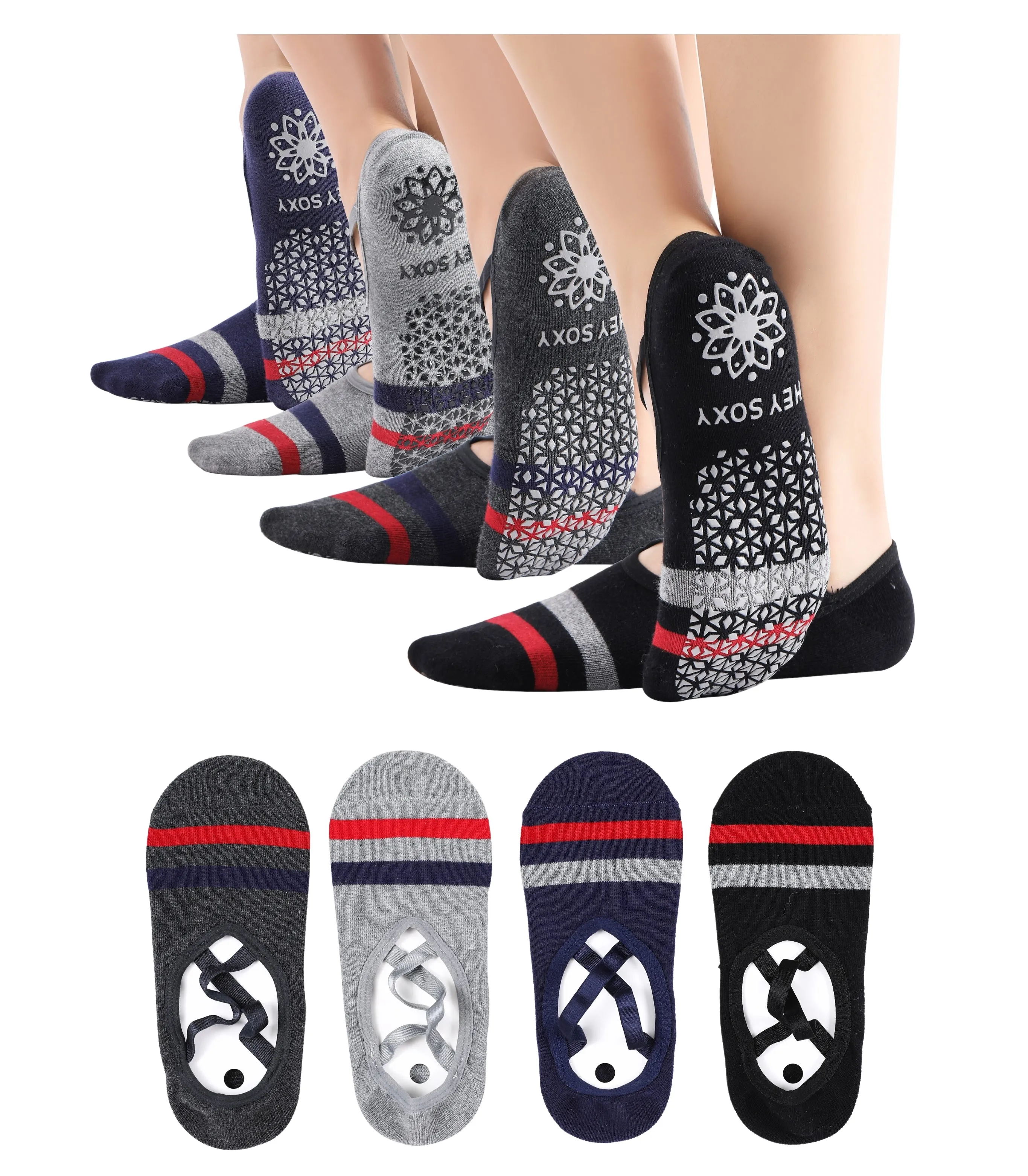 Non-Slip Women's Hospital Socks