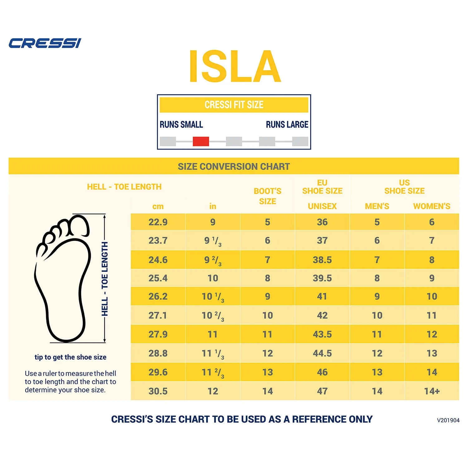 Open Box Cressi 5mm ISLA With Soles Boots-12