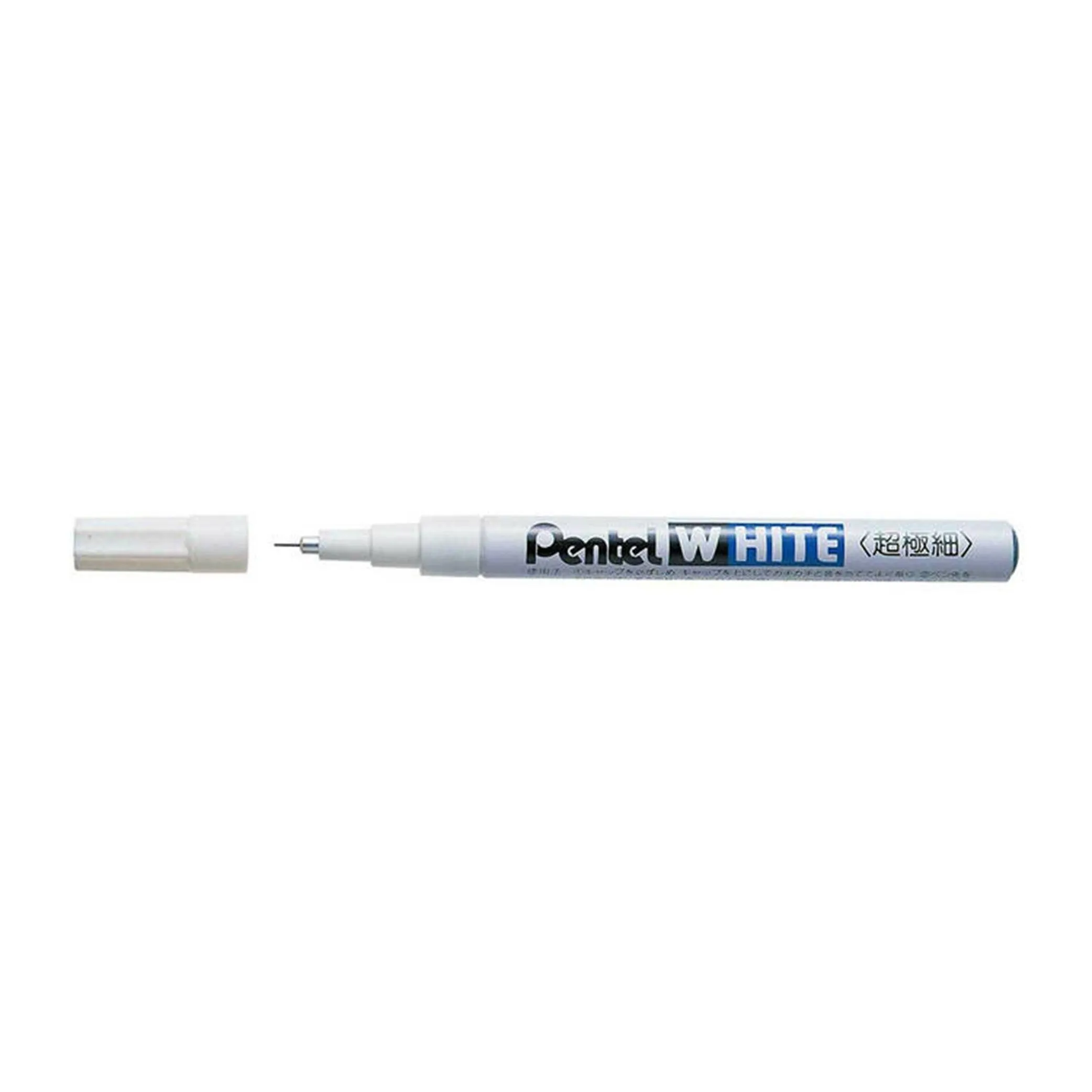 PENTEL X100W-F 0.5mm White Paint Pen Ultra Fine White Paint Pen Oily Marker White Marker Metal Pen Tip