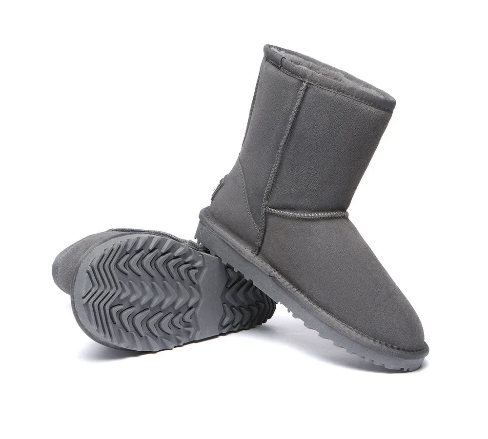 Premium Australian Sheepskin Boots Unisex Short Classic Plus