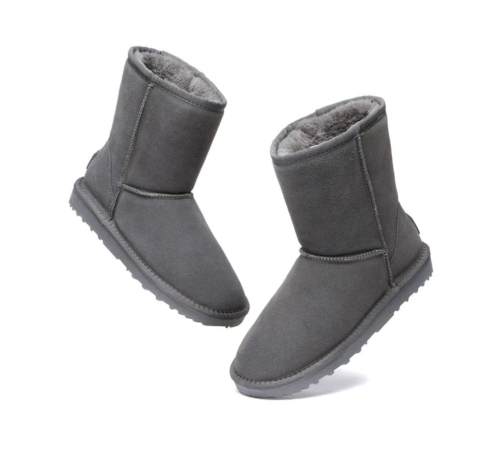 Premium Australian Sheepskin Boots Unisex Short Classic Plus