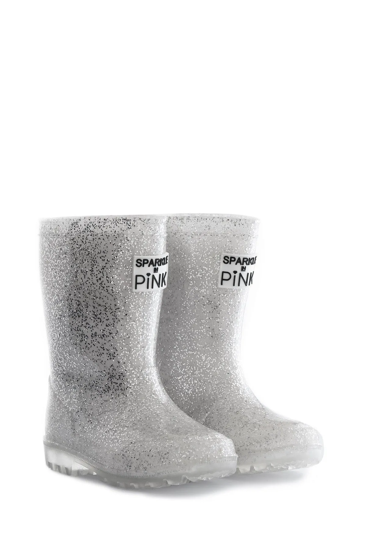 Sparkle In Pink Premium Glitter Boots