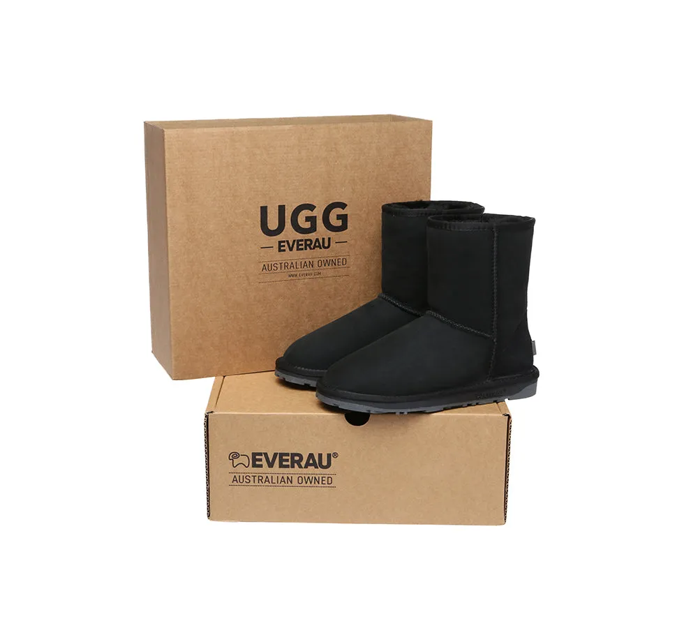 UGG EVERAU® UGG Boots Double Faced Sheepskin Wool Short Classic