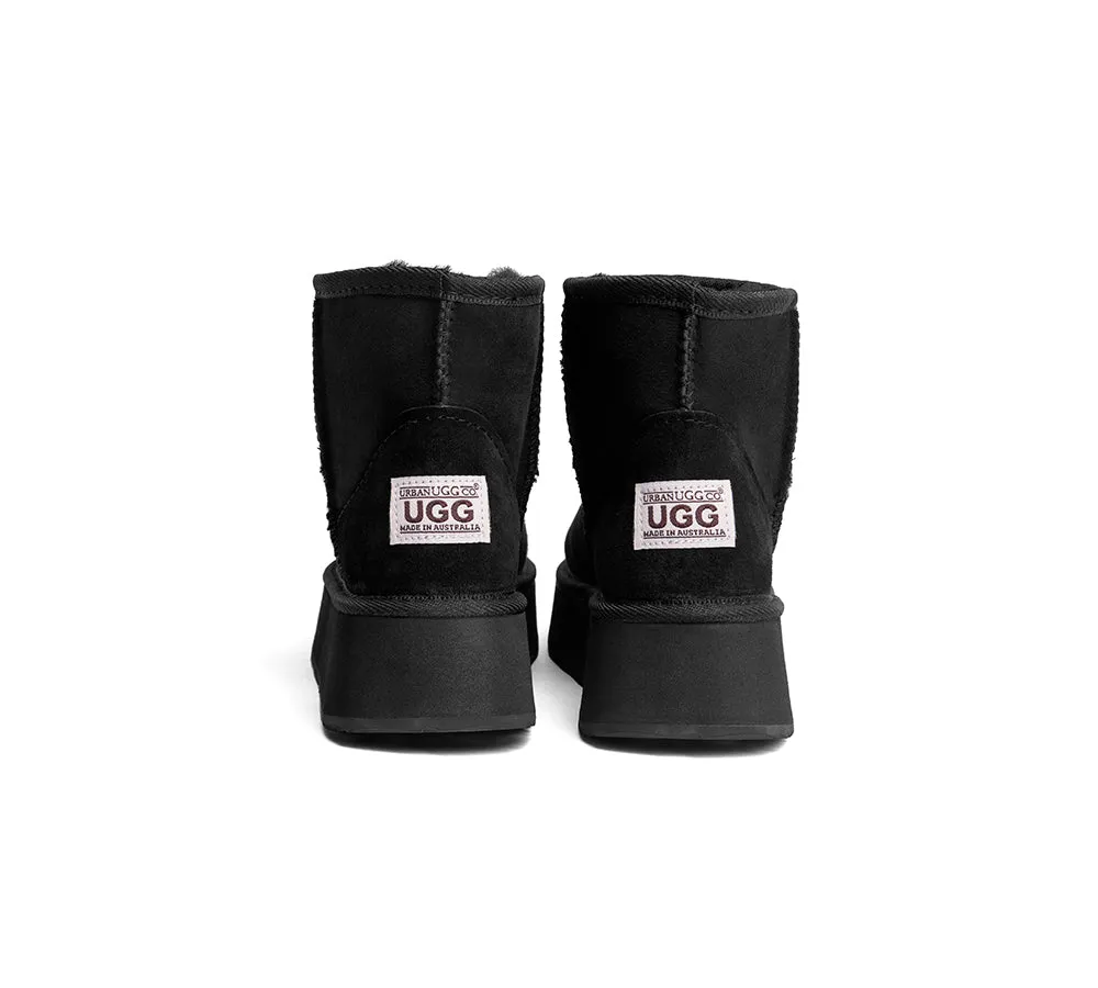 Urban UGG® UGG Boots Australian Made Sheepskin Wool Ankle Mini Platform