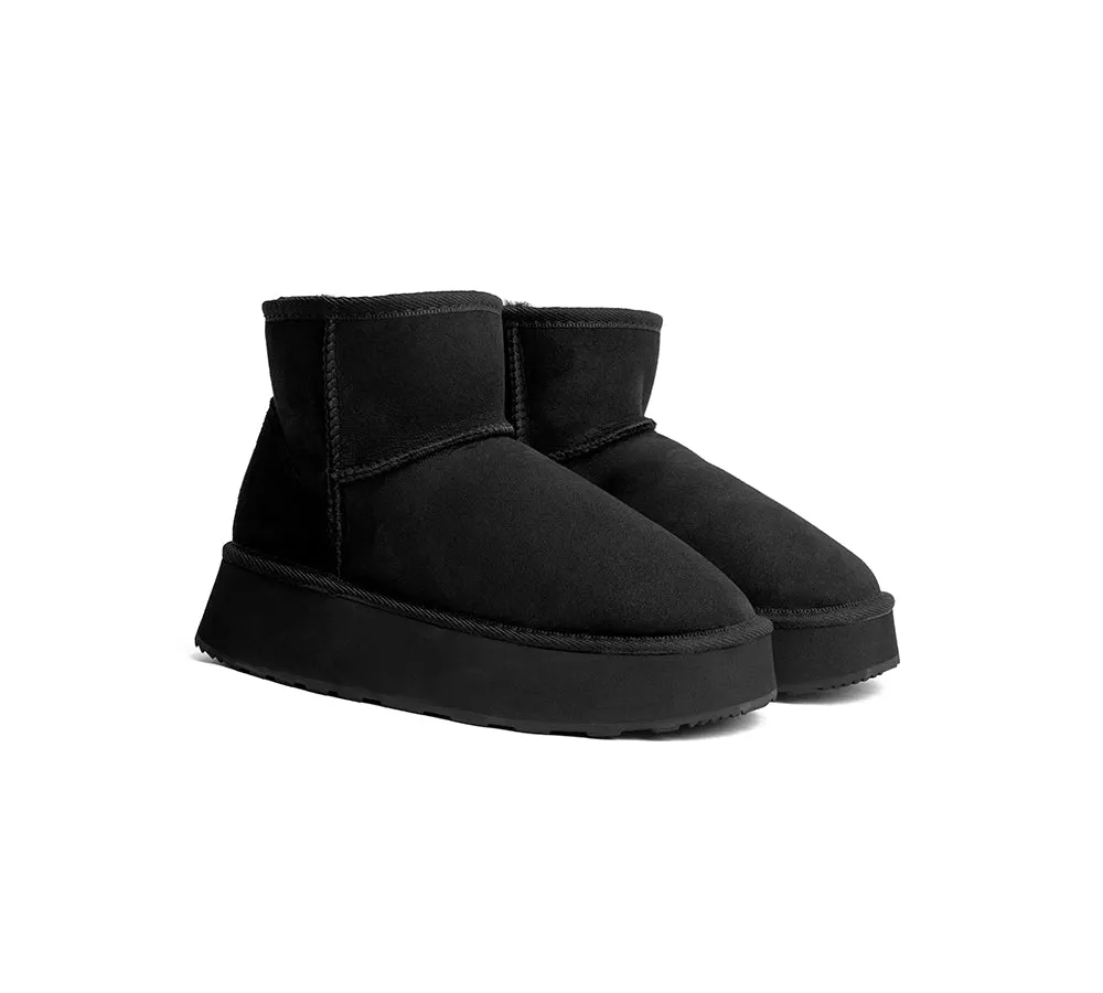 Urban UGG® UGG Boots Australian Made Sheepskin Wool Ankle Mini Platform