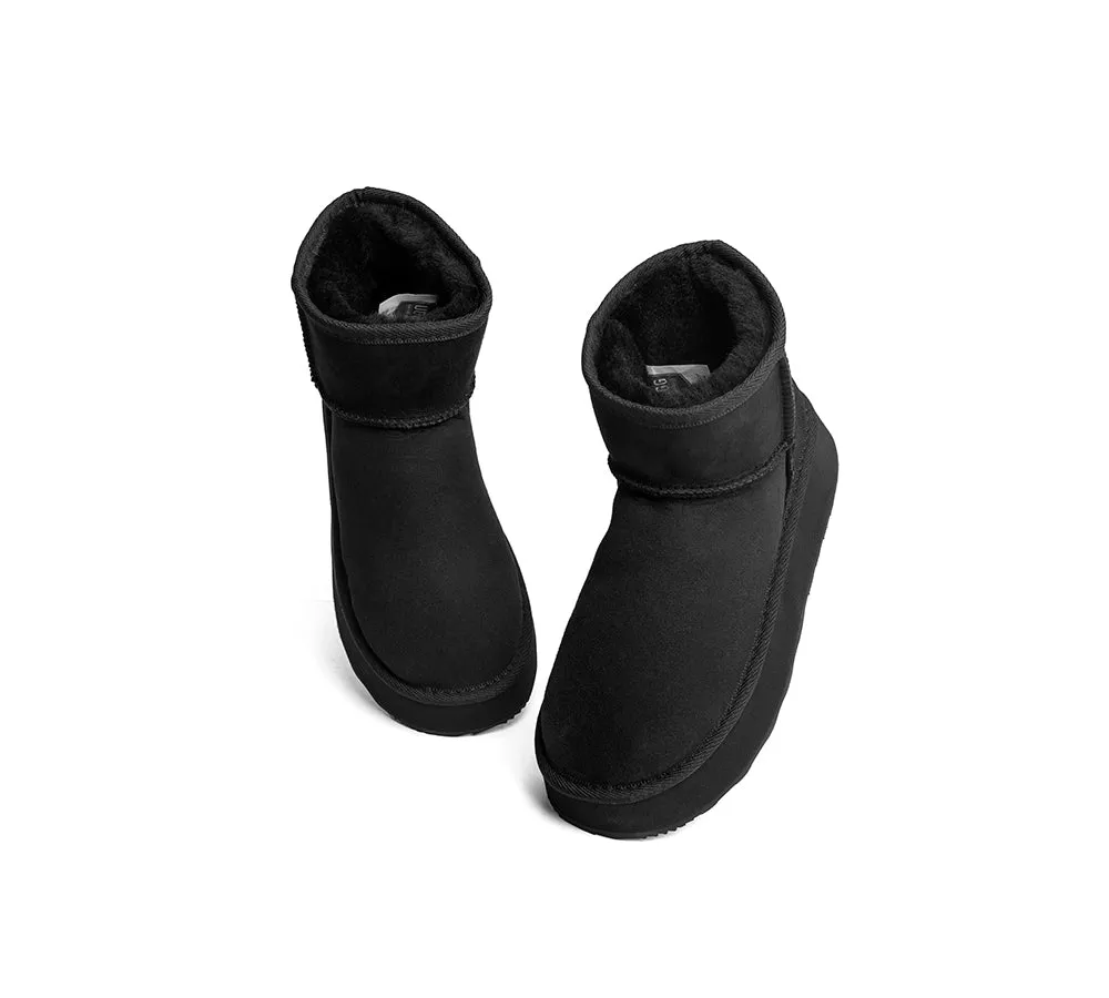 Urban UGG® UGG Boots Australian Made Sheepskin Wool Ankle Mini Platform