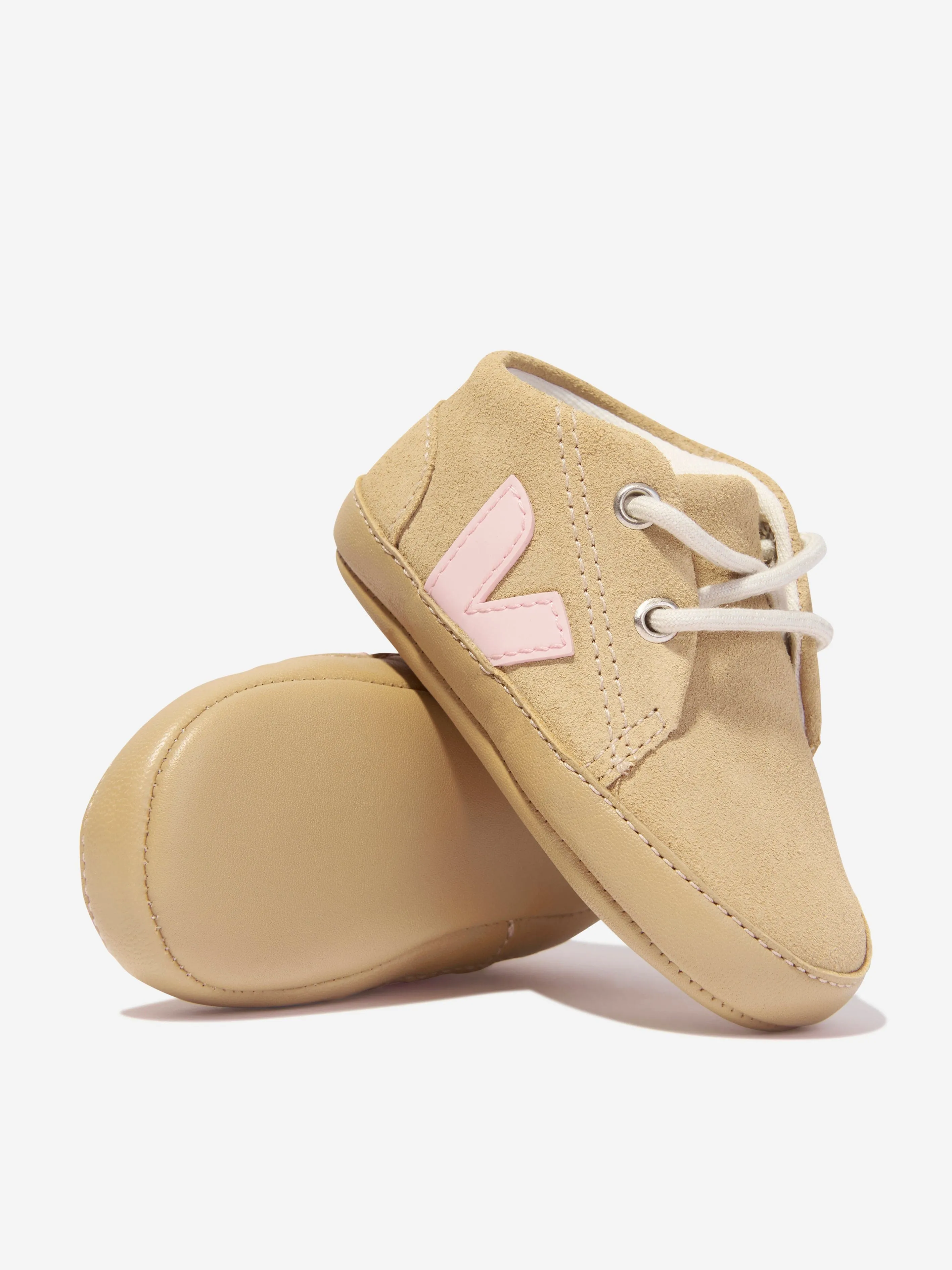 Veja Baby Girls Suede Desert Booties