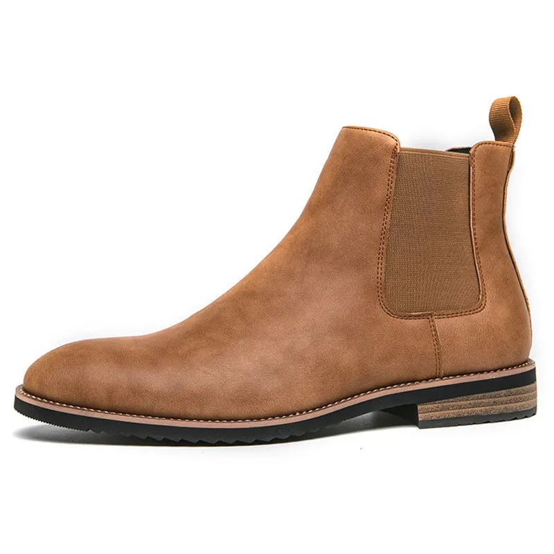 West Louis™ Business-Men British Style Ankle Chelsea Boots