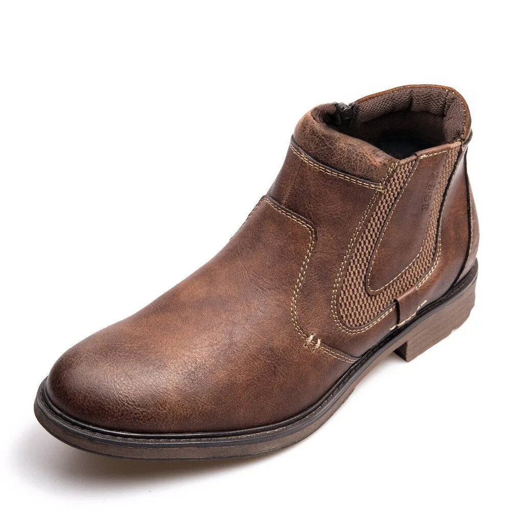 West Louis™ Vintage Style Ankle Short Chelsea Boots