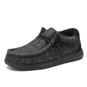 West Louis™ Winter Faux Fur Lined Slip-on Flat Loafers