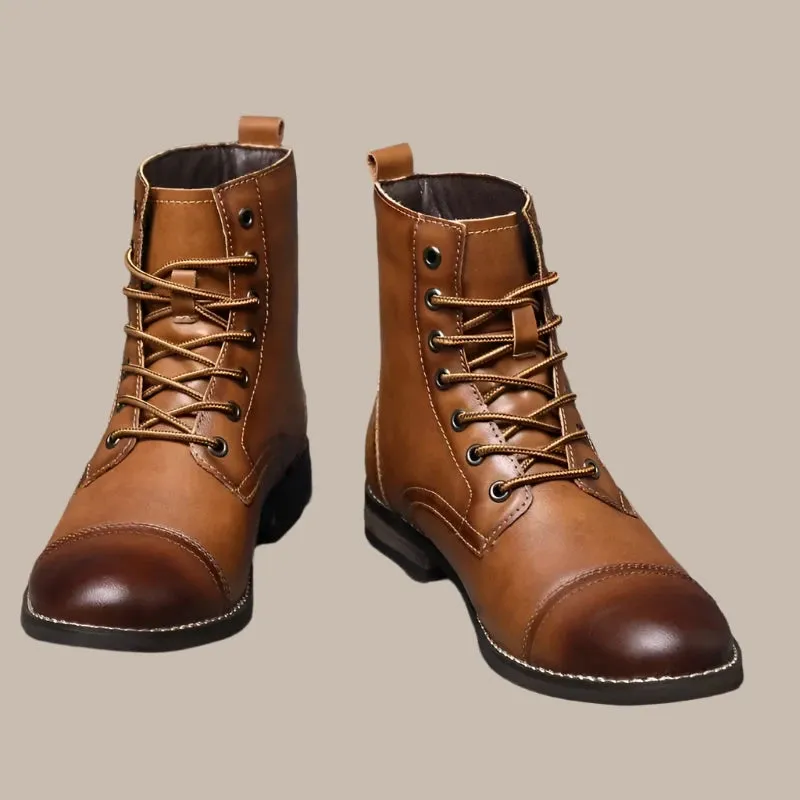 Winter Fashion Leather Men Boots