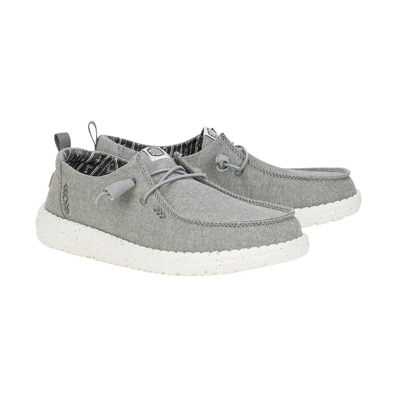 Womens Wendy Chambray Grey