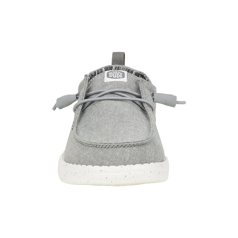 Womens Wendy Chambray Grey