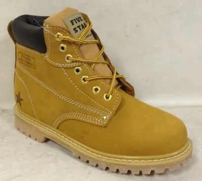 Zeke -- Men's 6" Insulated  Work Boot -- Wheat Nubuck